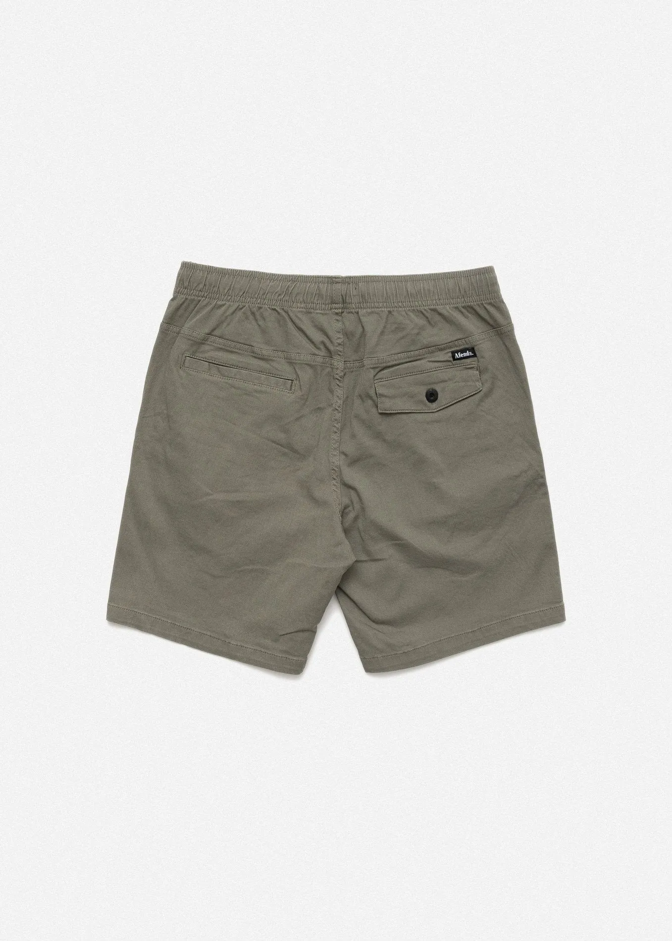 Afends Mens Dendy - Elastic Waist Walkshort