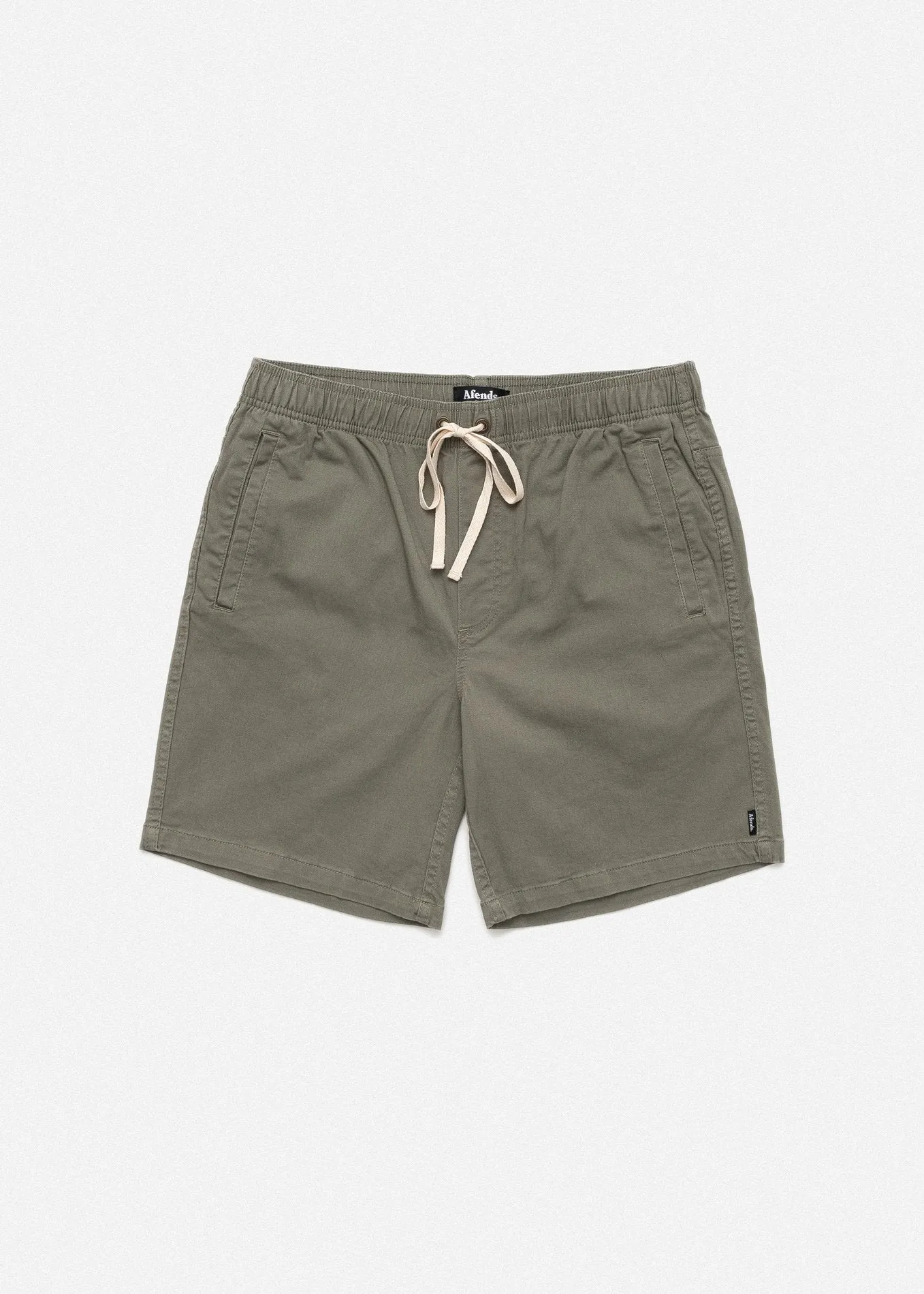 Afends Mens Dendy - Elastic Waist Walkshort