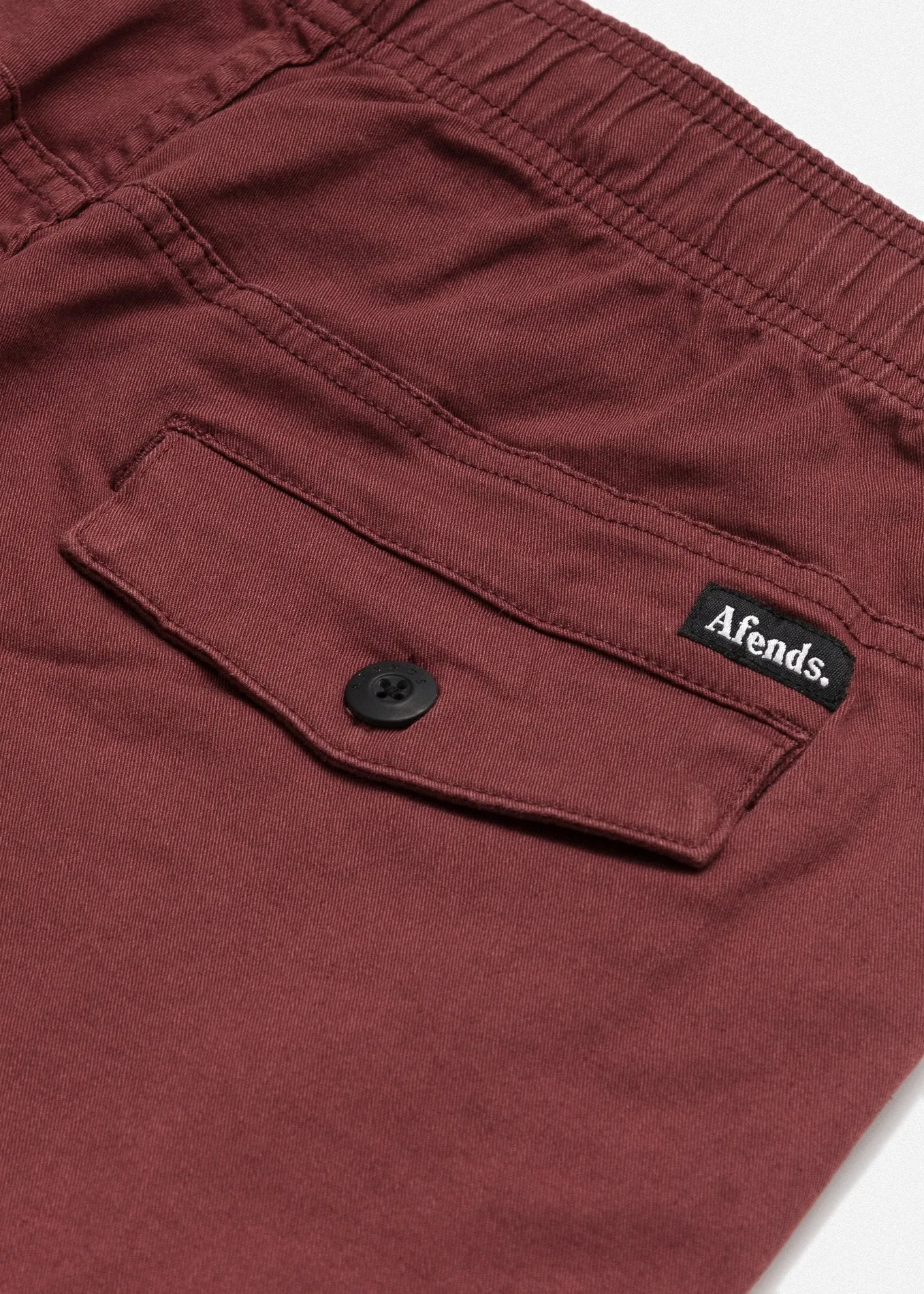 Afends Mens Dendy - Elastic Waist Walkshort