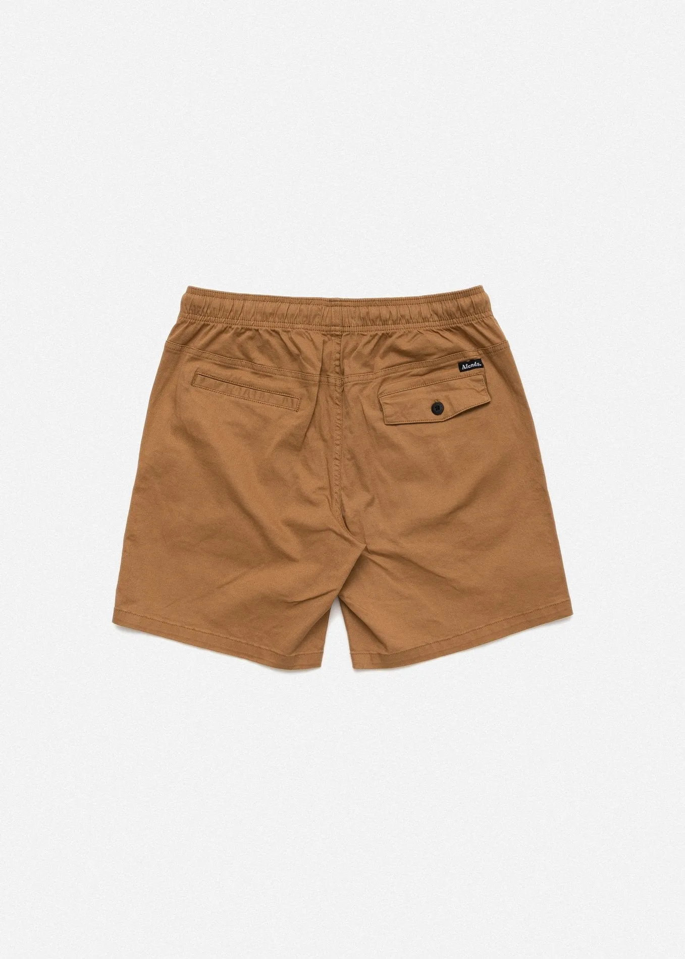 Afends Mens Dendy - Elastic Waist Walkshort