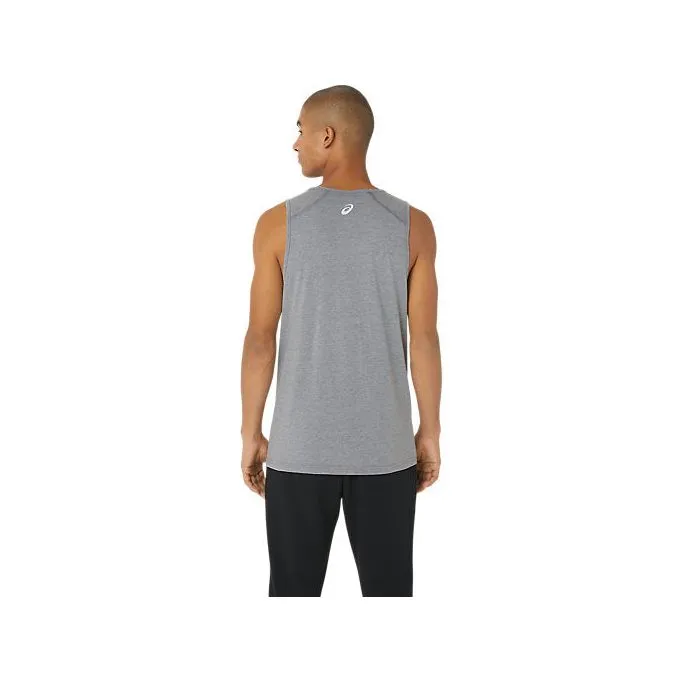 Asics Men's Hex Graphic Cotton Blend Tank