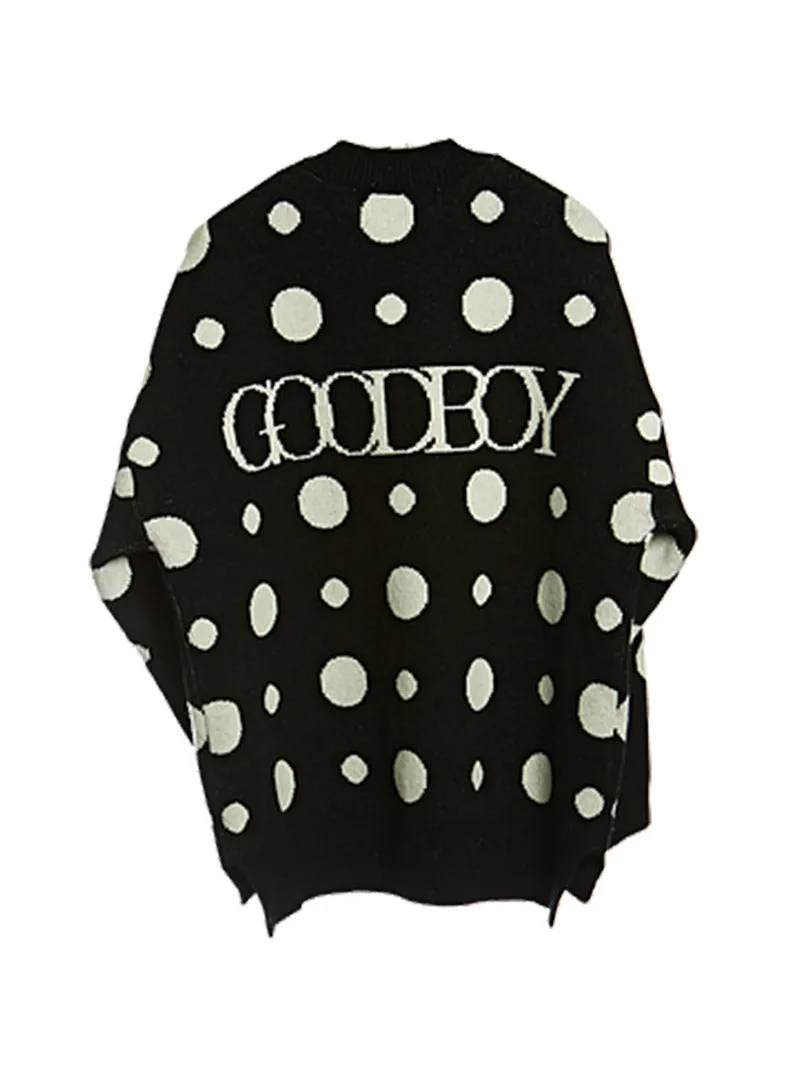 Big Logo Dots Sweater [ship immediately!]