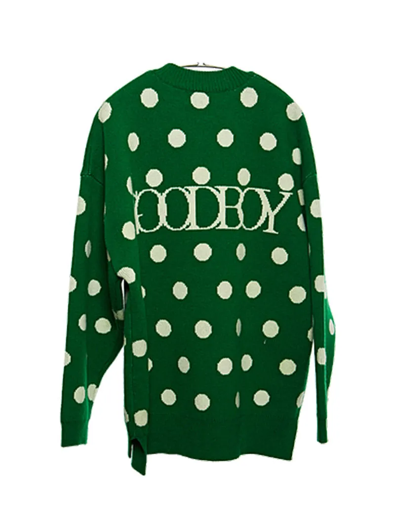 Big Logo Dots Sweater [ship immediately!]