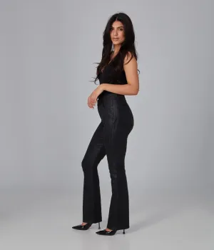 BILLIE-CBLK High Rise Bootcut Jeans