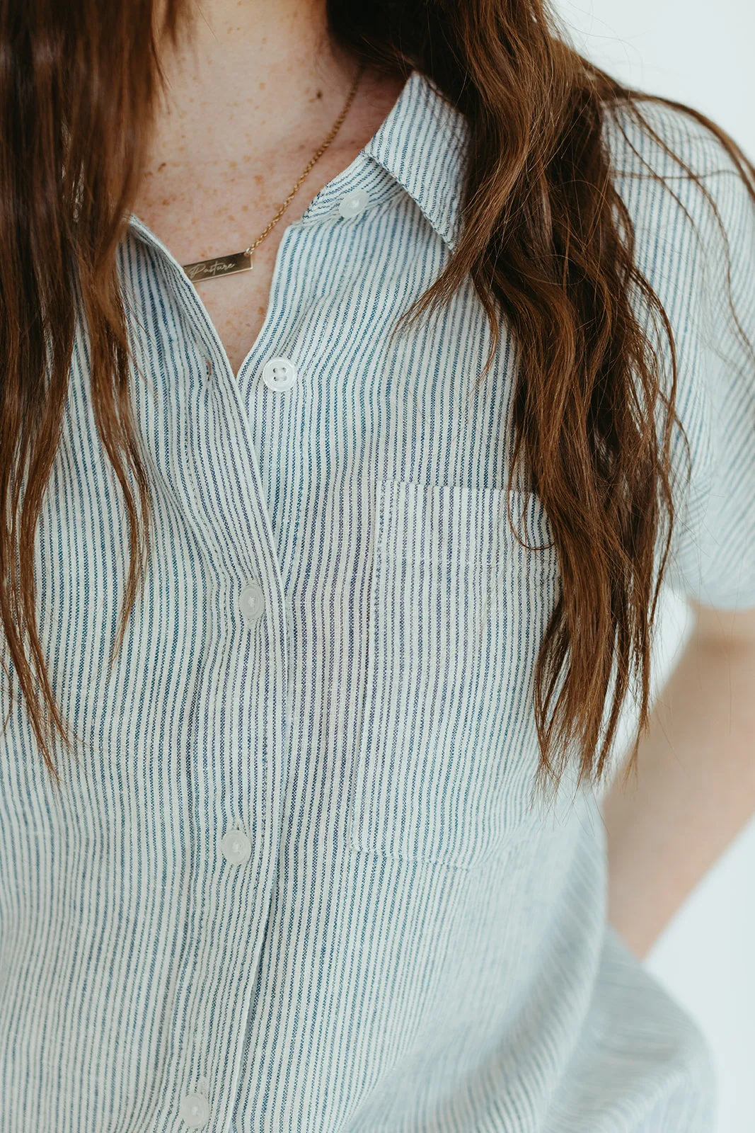 Birdie Linen Top