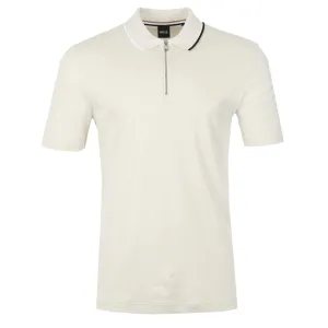 BOSS C Paras 30 Polo Shirt in Open White