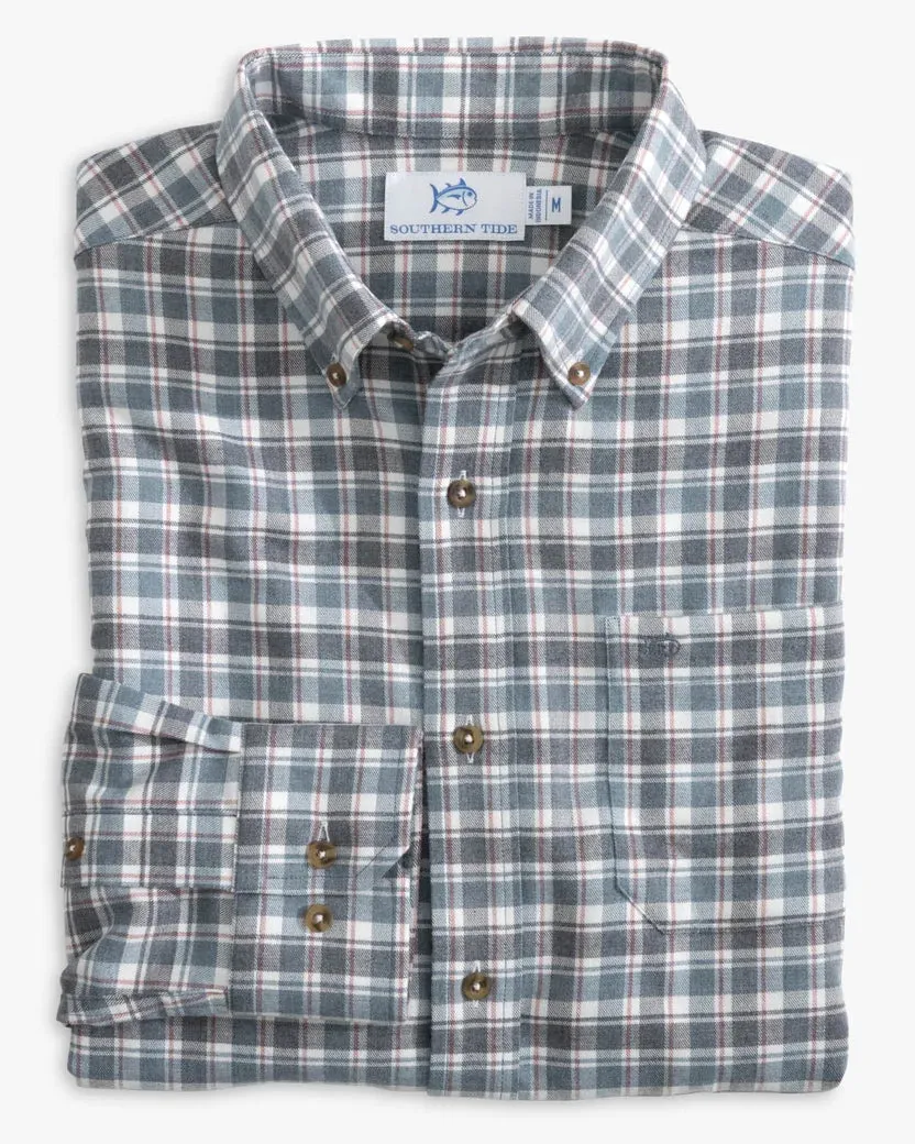 Chipley Plaid Flannel Sport Shirt