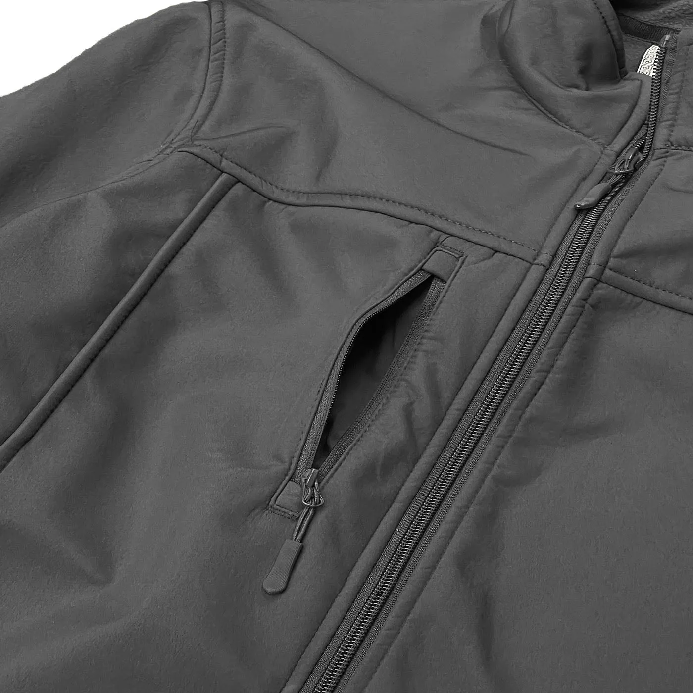 Dark Grey Storm Windbreaker