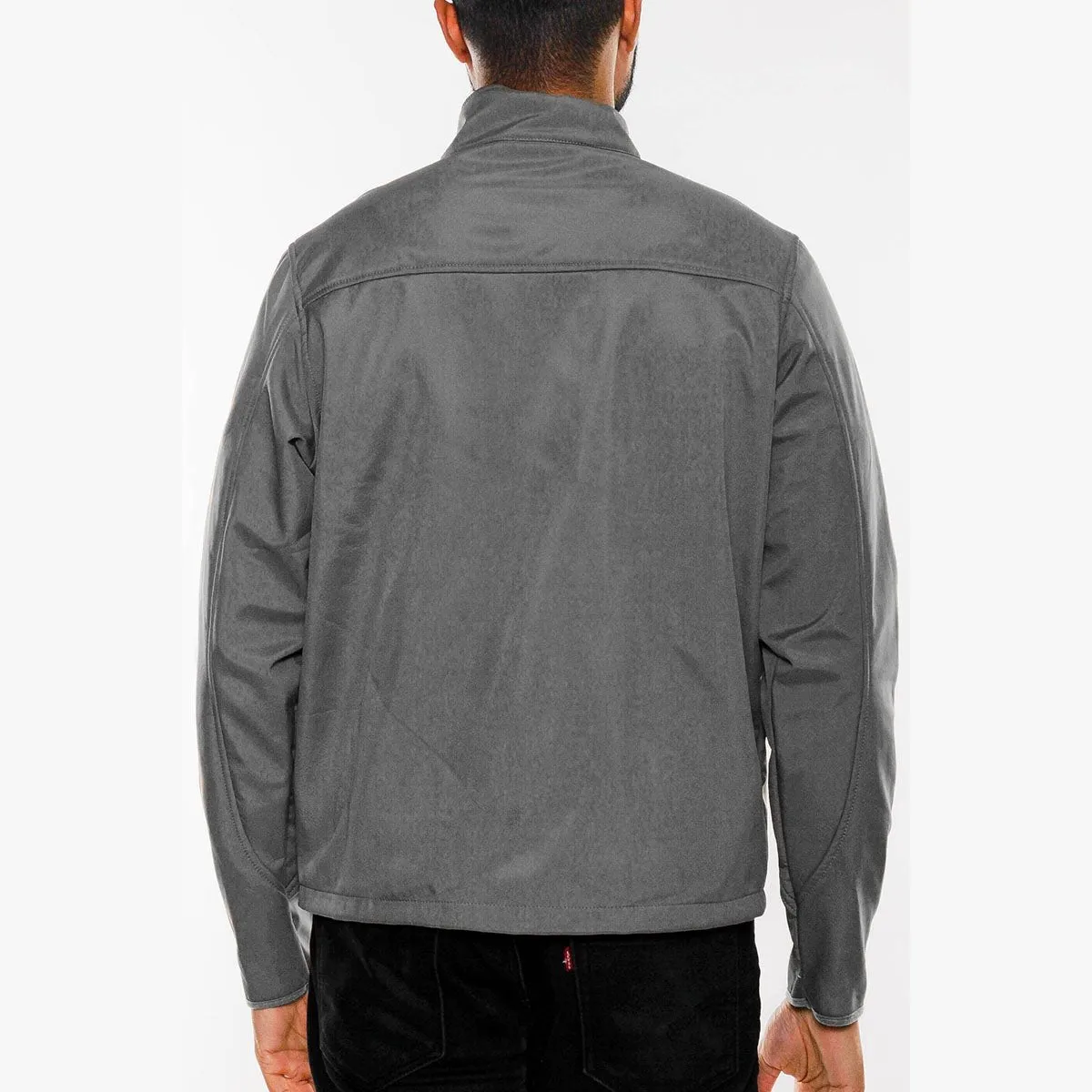 Dark Grey Storm Windbreaker