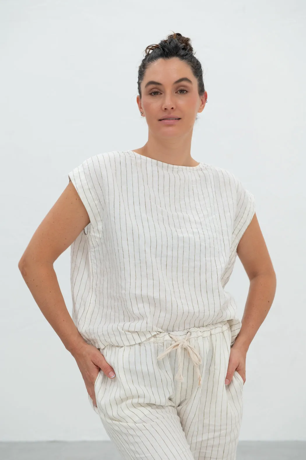 EVE LINEN TANK