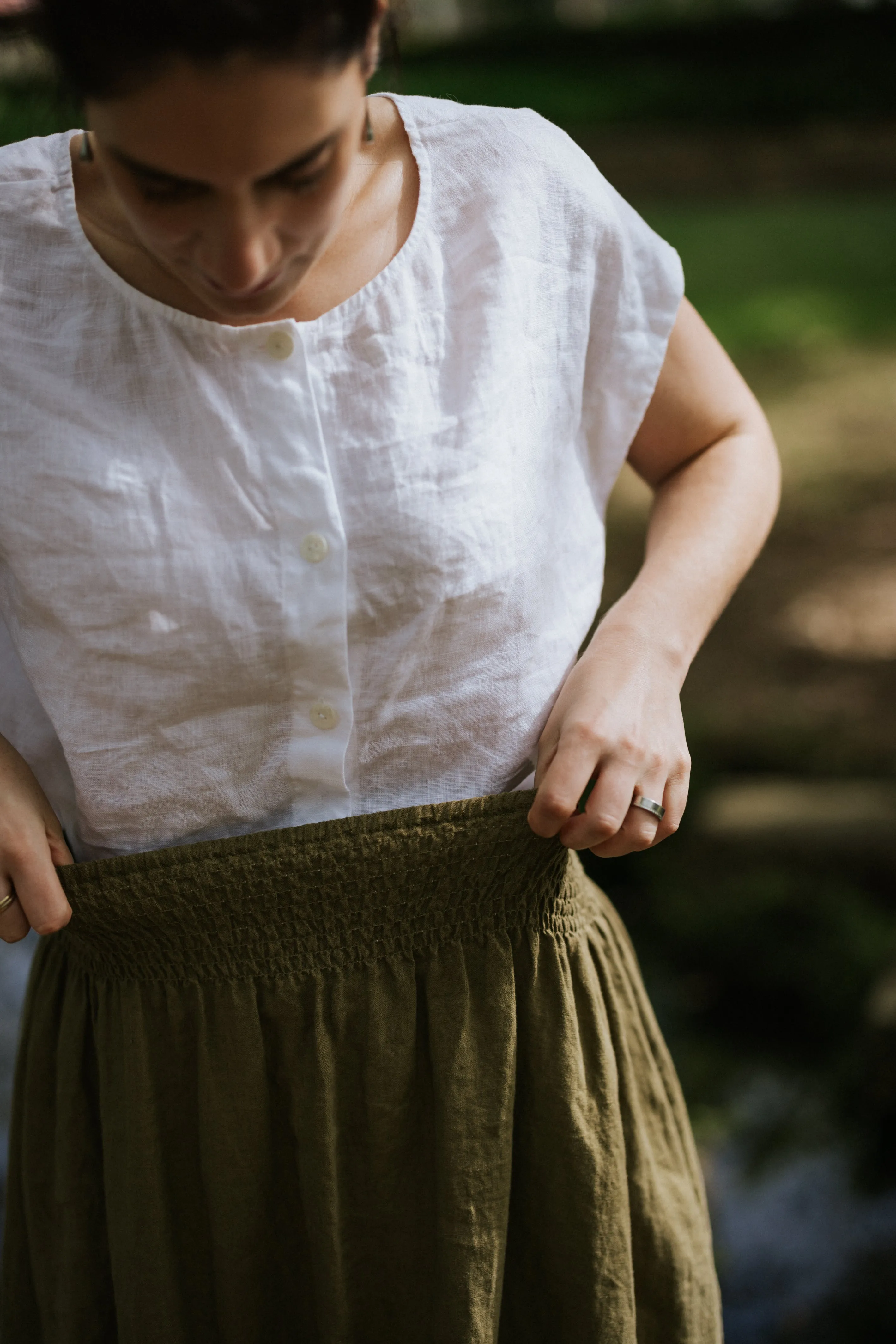 EVE LINEN TANK