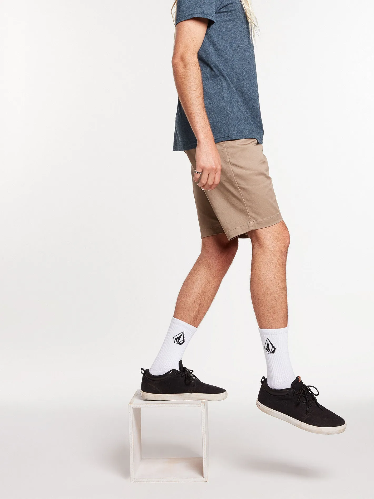 Frickin Modern Stretch Shorts - Khaki