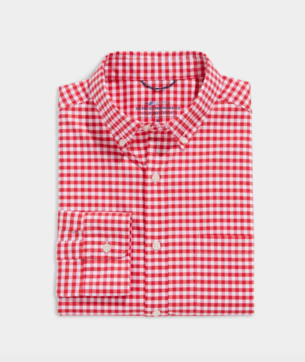 Gingham On-The-Go Shirt