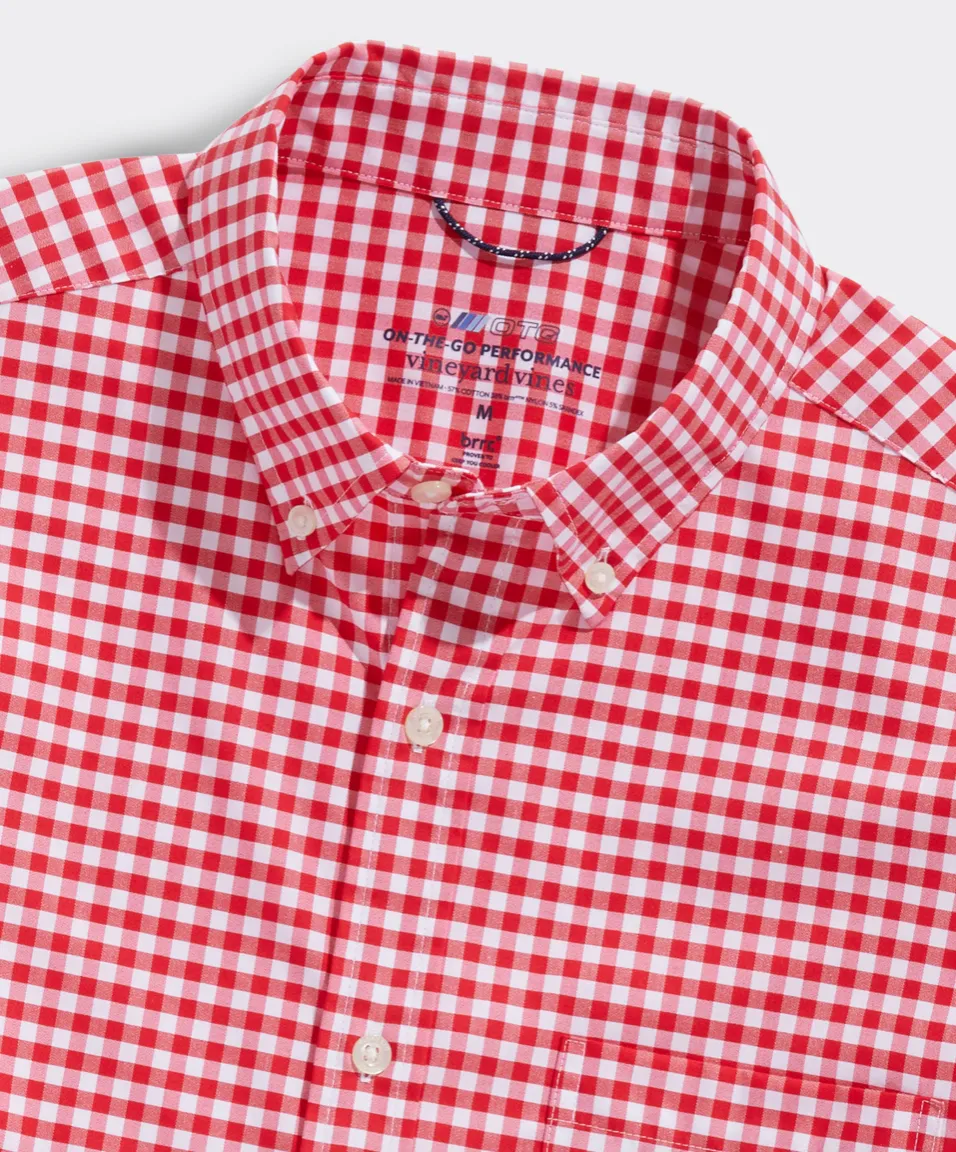 Gingham On-The-Go Shirt