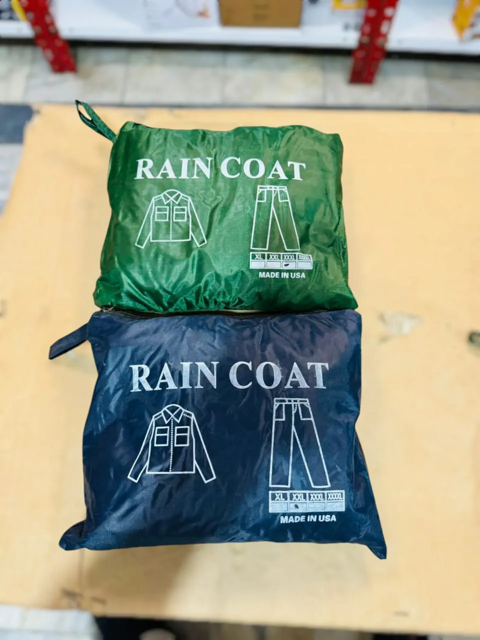 Made in USA Rain Coat