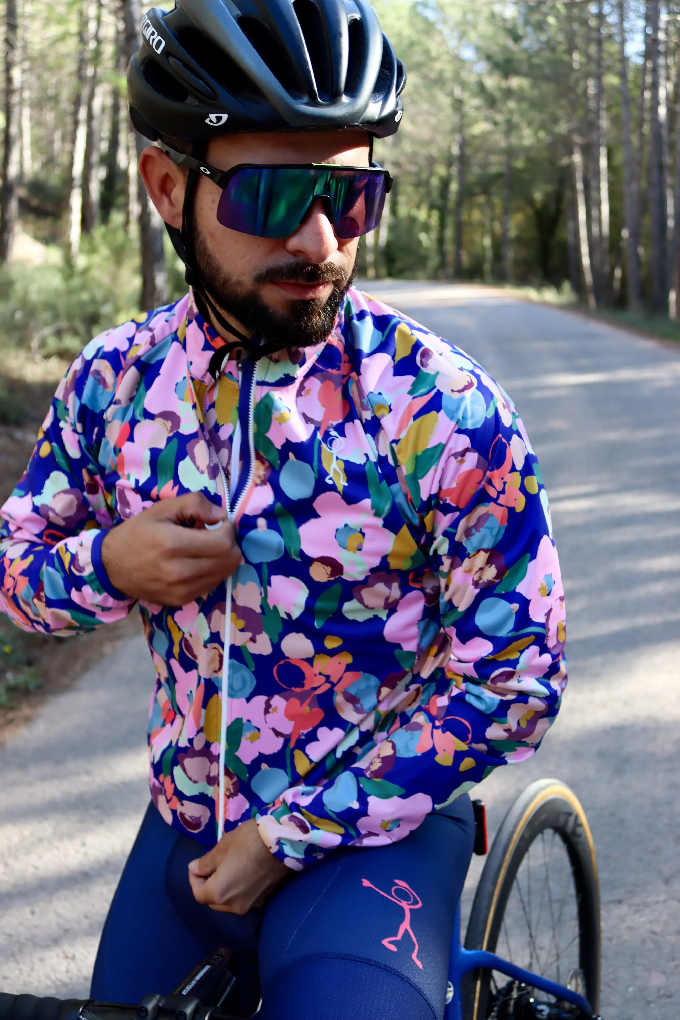 Men's Windbreaker Jacket- Garden