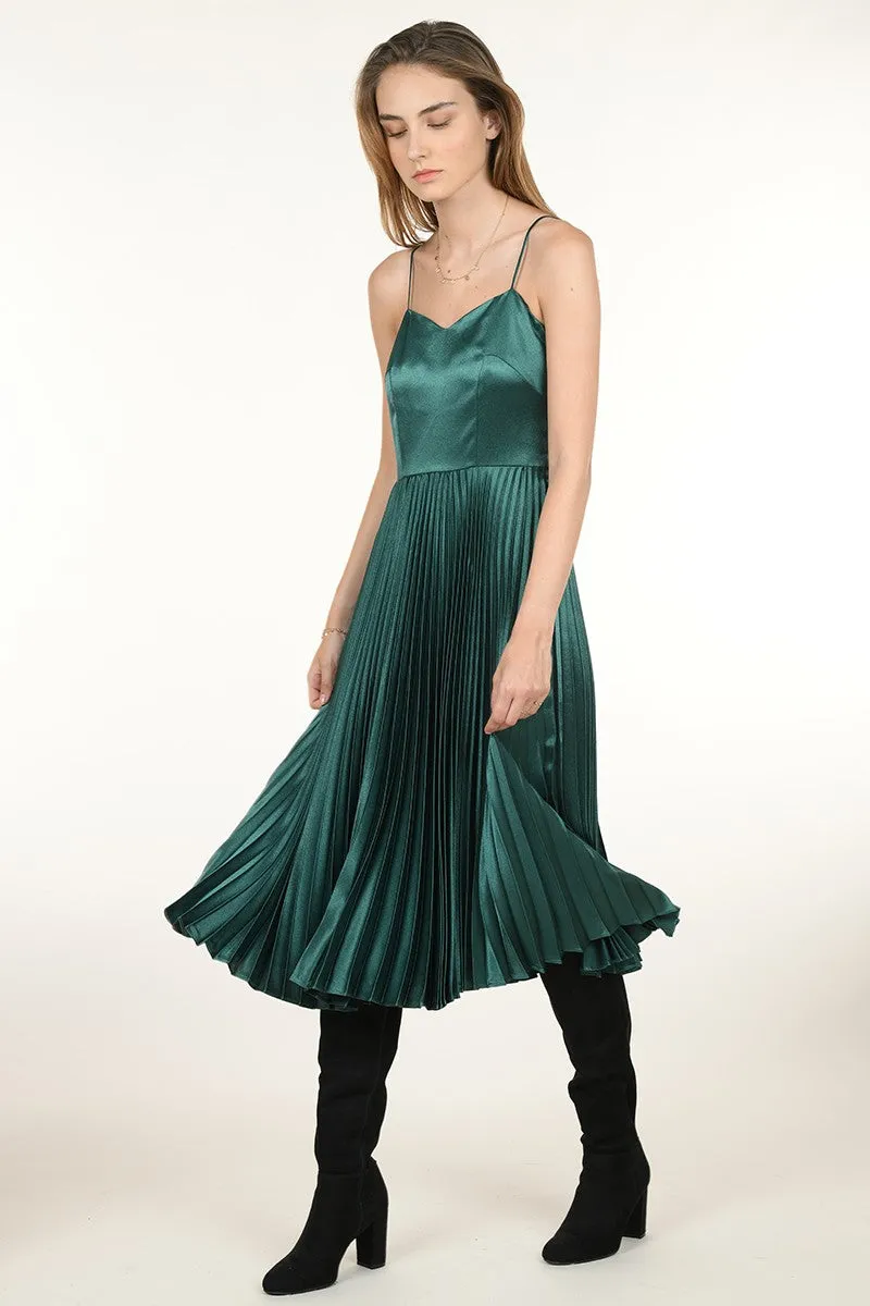 Midi Satin Dress