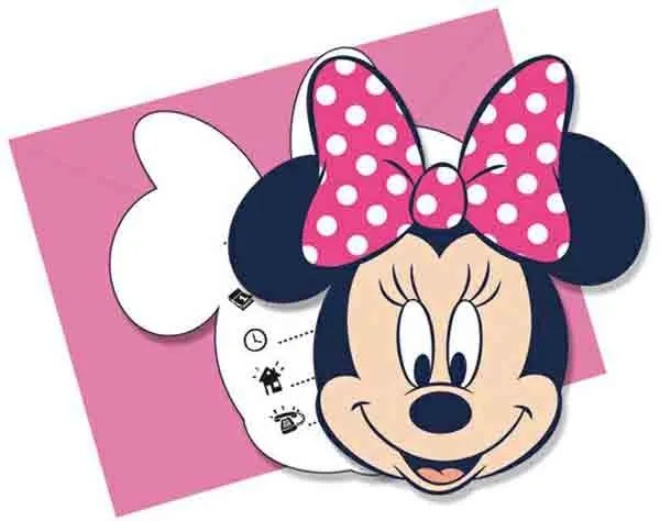 Minnie Mouse - Invitations