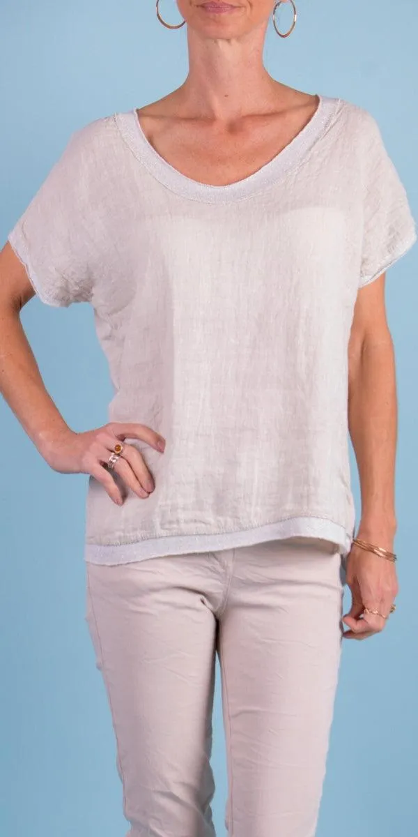 Nico Linen Top