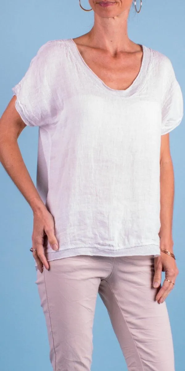 Nico Linen Top