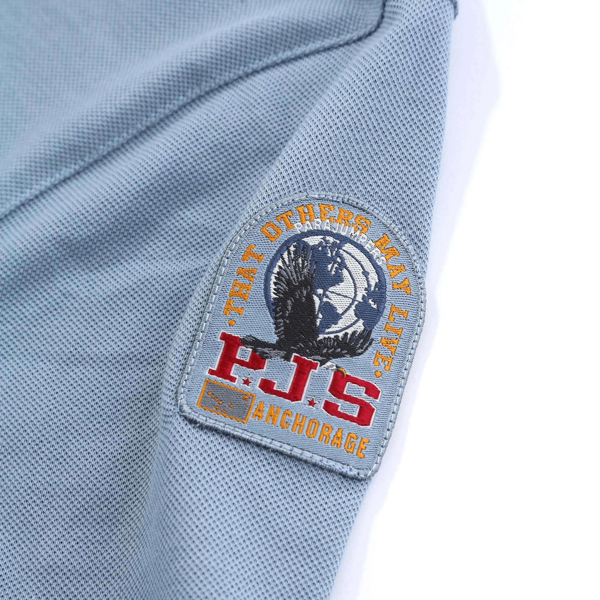 Parajumpers Gangapuma Polo Shirt in Bluestone