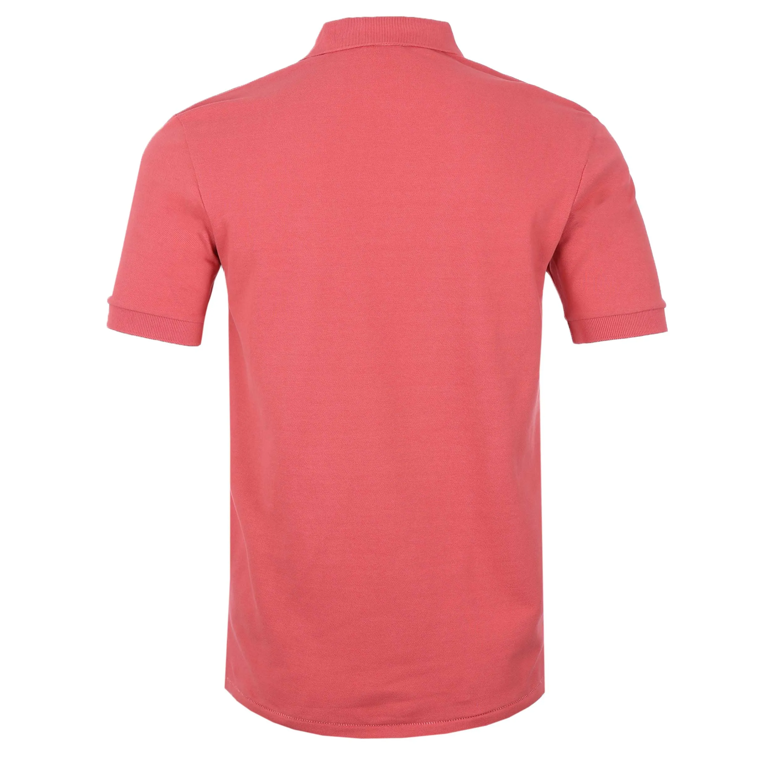 Paul Smith Zebra Badge Polo Shirt in Bubblegum