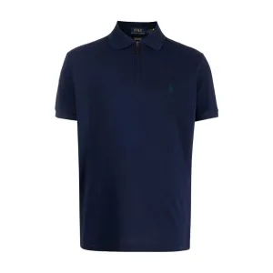 Polo Ralph Lauren Half Zip Navy Polo Shirt