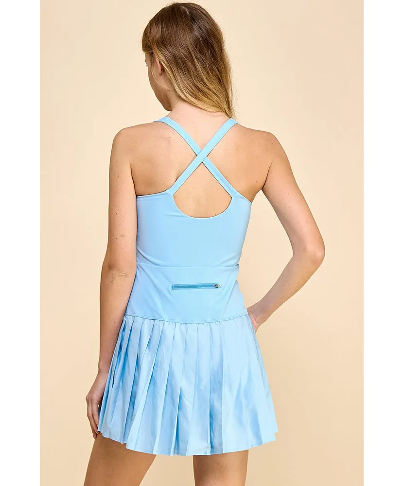 Presley Pleated Athletic Dress