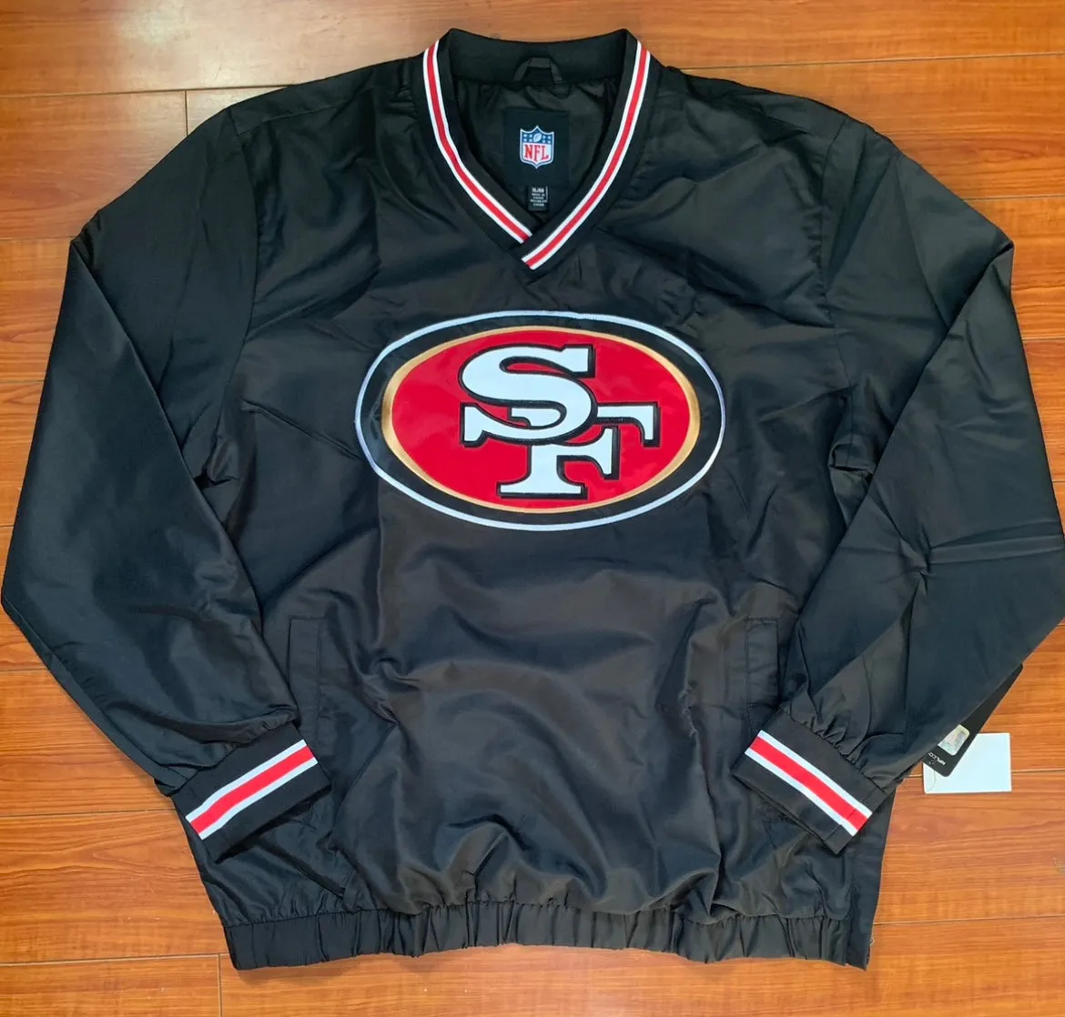 San Francisco 49ers XL LOGO Windbreaker Jacket