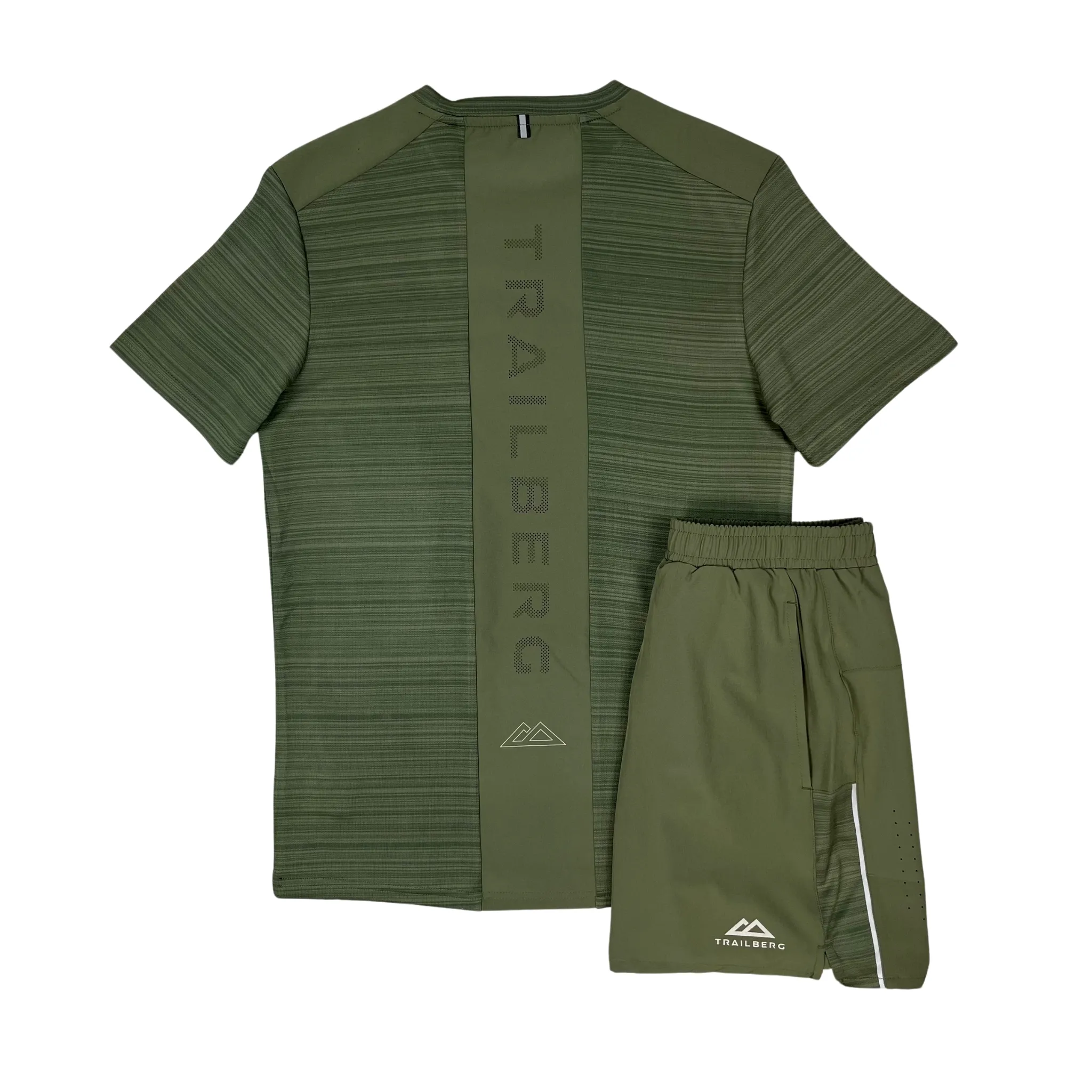 Trailberg Cloud T-Shirt / Shorts Set - Khaki