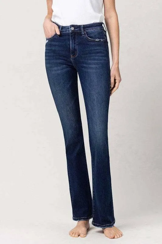 Vervet High Rise Slim Bootcut Jeans