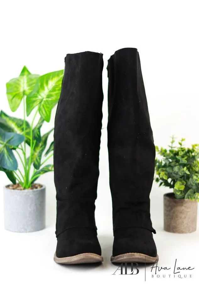 Very G Social Butterfly Wide Calf Boots