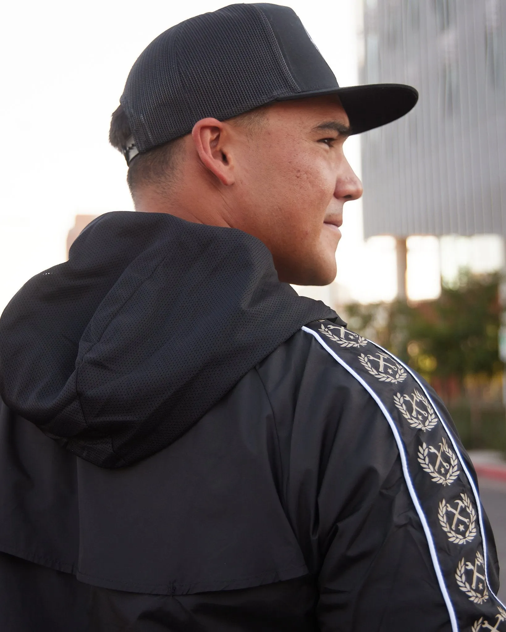 Waterfront Windbreaker - Black