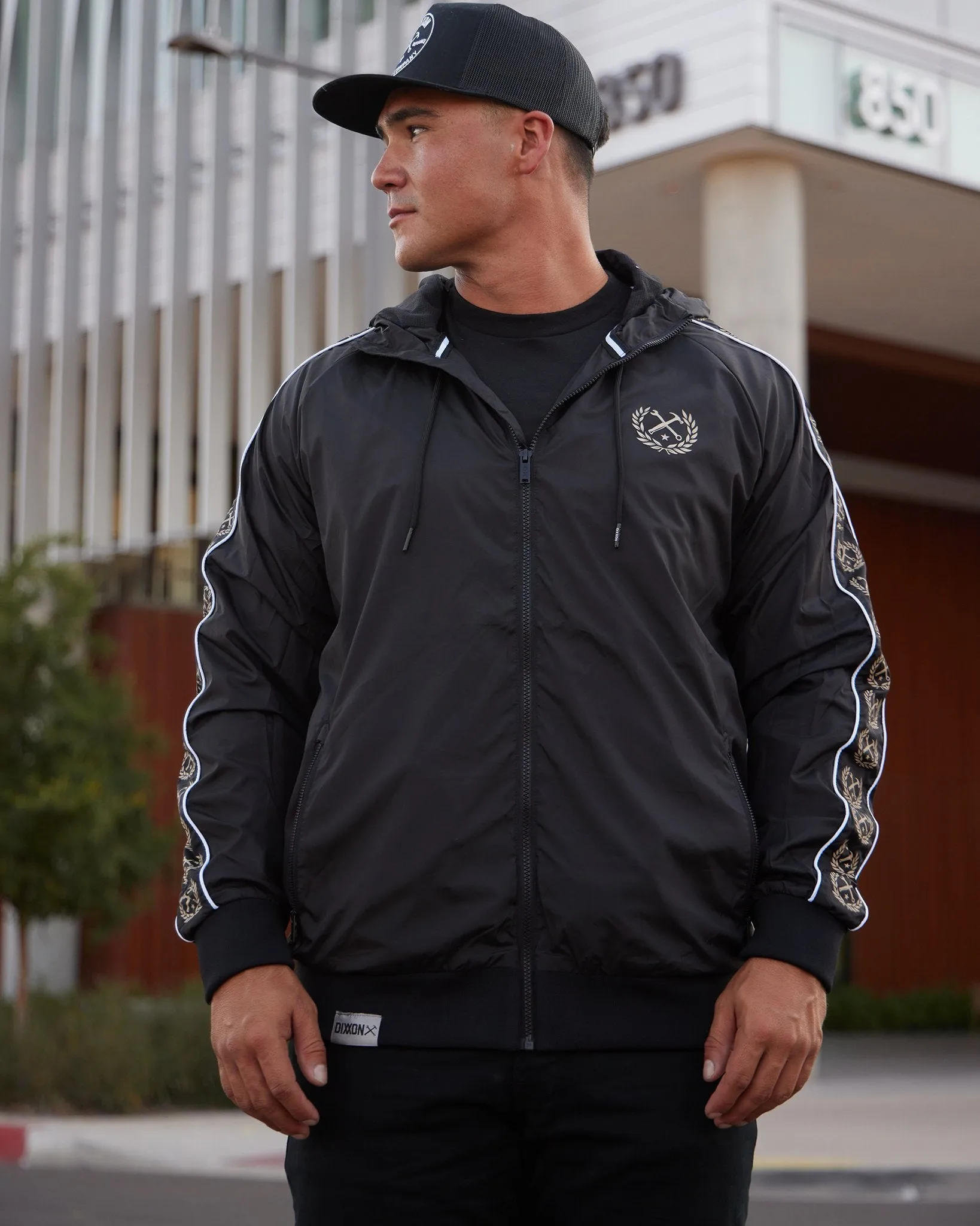 Waterfront Windbreaker - Black