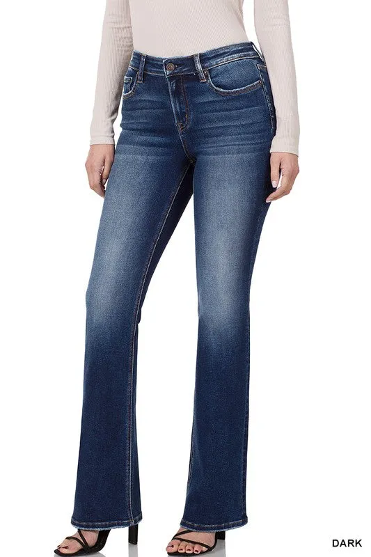 ZE250 - MID RISE BOOTCUT JEANS